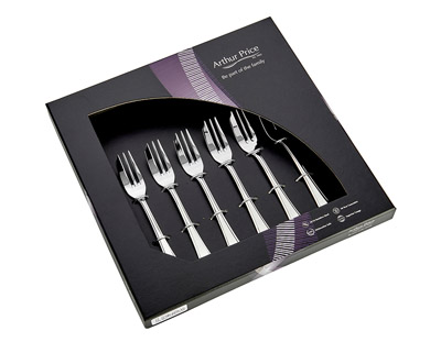 pastry forks set Arthur Price Grecian